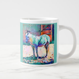 Funny Horse Large Mug