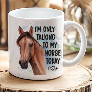 Funny Horse Lover Gift Western Cowgirl Equestrian Coffee Mug