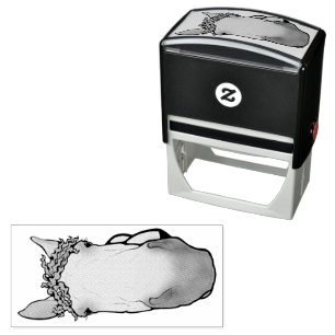Funny Horse Lover Whimsical Supervisory Snoot Self-inking Stamp