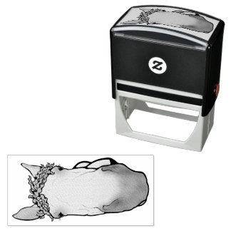 Funny Horse Lover Whimsical Supervisory Snoot Self-inking Stamp