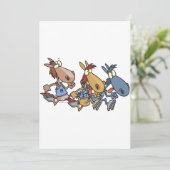 funny horse racing cartoon (Standing Front)