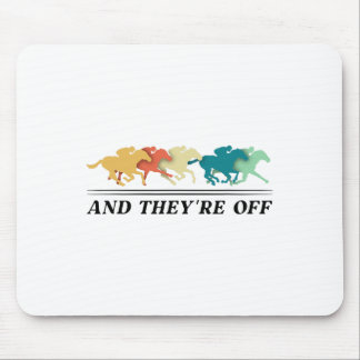 Funny Horse Racing Jockey Racer Der6  Mouse Pad