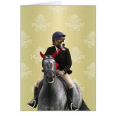 Funny horse rider character (Front)