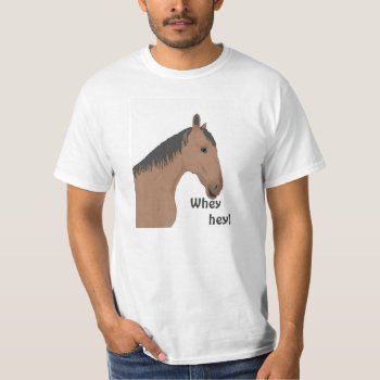 Funny Horse T Shirt by artistjandavies at Zazzle