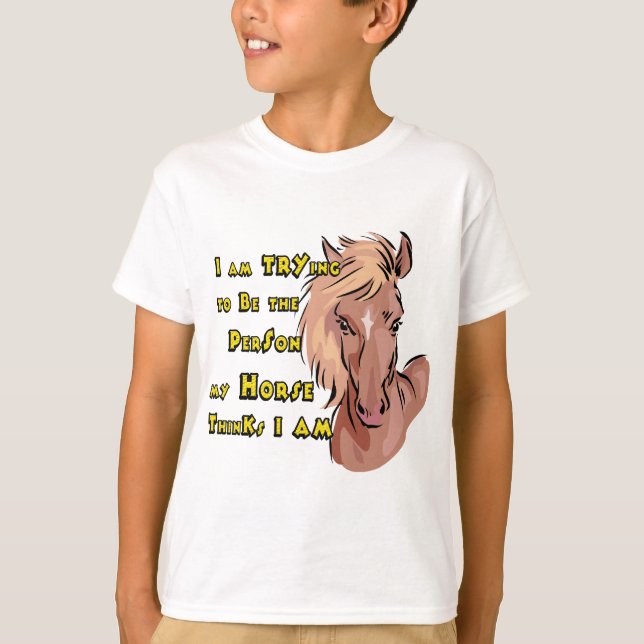 Funny Horse T-Shirt (Front)