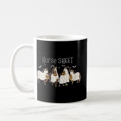 Funny Horse This Is Boo Sheet Ghost Boo Halloween  Coffee Mug