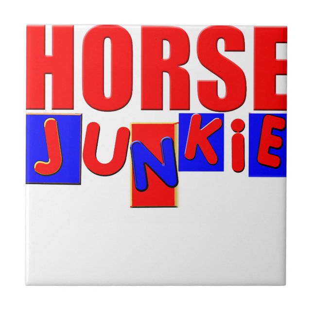 Funny horse tile (Front)