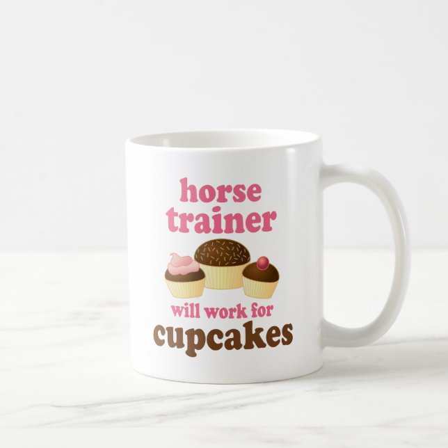 Funny Horse Trainer Coffee Mug (Right)