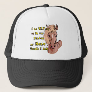 Funny Horse Trucker Hat