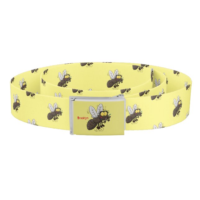 Funny horsefly insect cartoon belt (Coil)