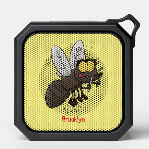 Funny horsefly insect cartoon  bluetooth speaker
