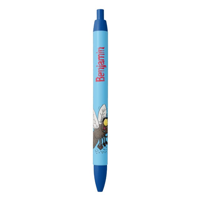 Funny horsefly insect cartoon pen (Front Vertical)