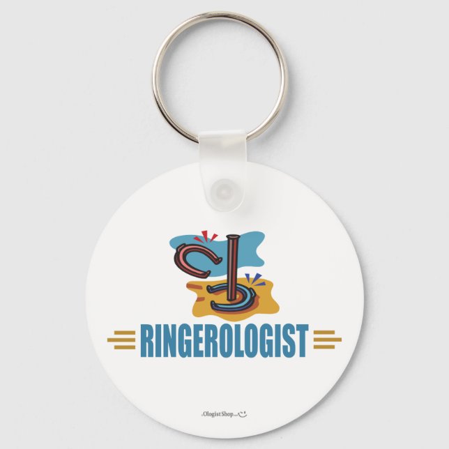 Funny Horseshoes Keychain (Front)
