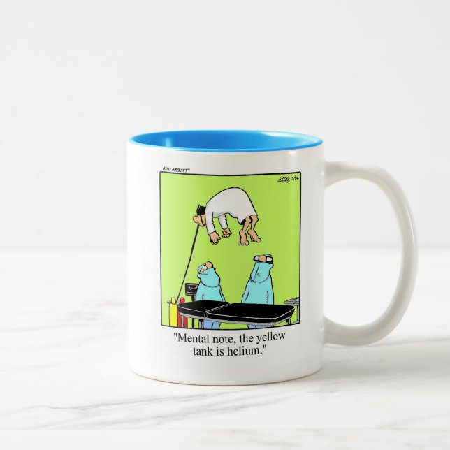 Funny Hospital Humor Coffee  Mug (Right)