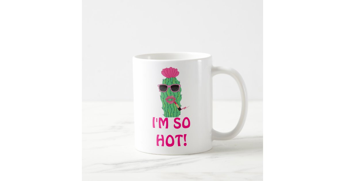 mug - cute cactus