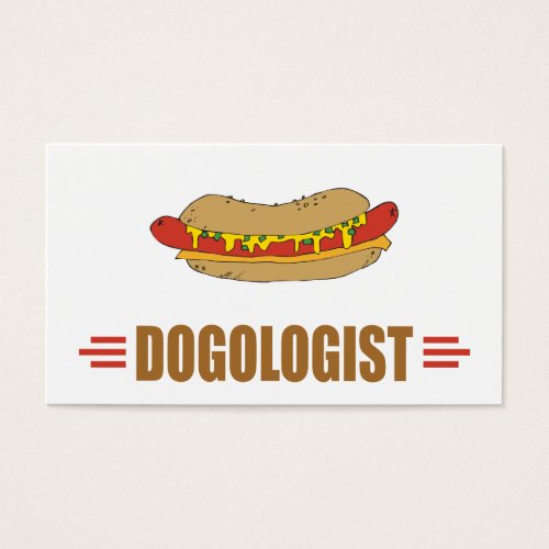 Funny Hot Dog Business Card Templates