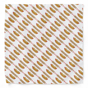 Funny Hot Dog Bandana