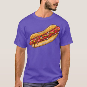 Funny Hot Dog Sausages Lovers Gift T-Shirt