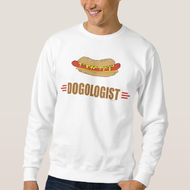 Funny Hot Dog Sweatshirt (Front)