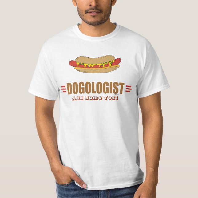 Funny Hot Dog T-Shirt (Front)