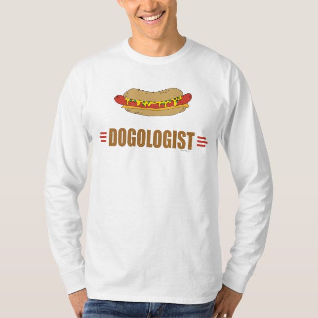 Funny Hot Dog T-Shirt (Front)