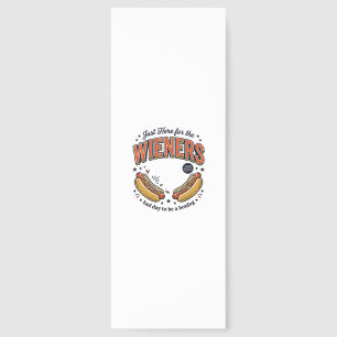 Funny Hot Dog Wiener Vintage Shirt Design_1 Bookmarks