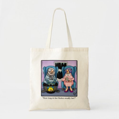 Funny Hot Flashes Humor Tote Bag Spectickles