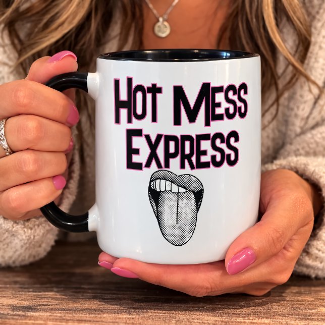 Funny Hot Mess Express Mug (Creator Uploaded)