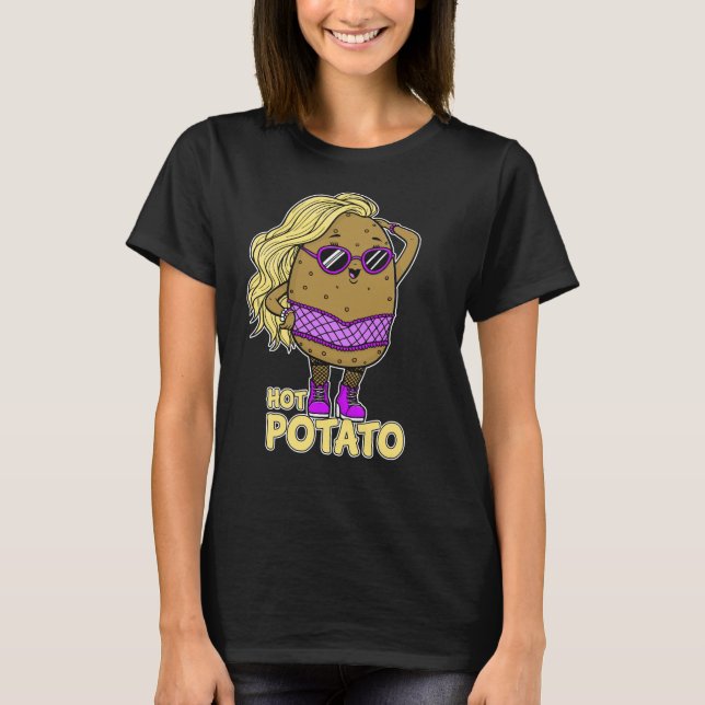 Funny Hot Potato T-Shirt (Front)
