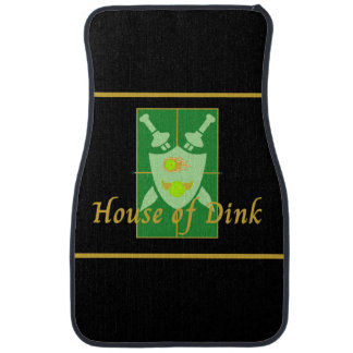 Funny House of Dink Pickleball Crest Car Floor Mat