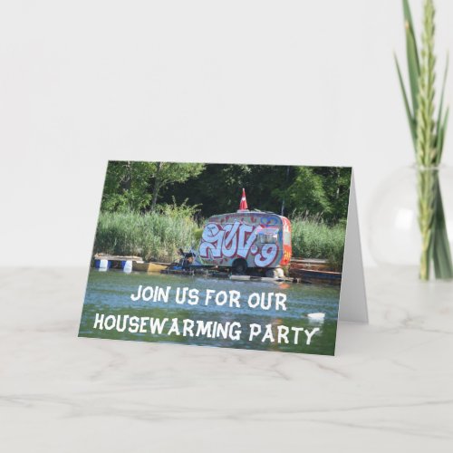 Funny House Warming Party Invitation