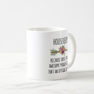 Housekeeper Gift for Women, Housekeeping Gifts for House Cleaner, Cleaning  Lady Mug, Cleaning Service Thank You