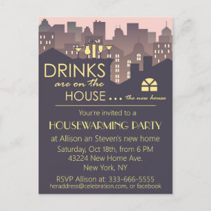 Housewarming Invite Wording Funny 