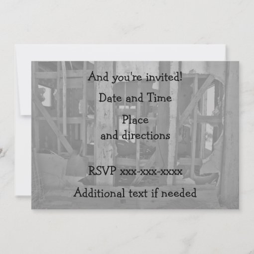 Funny Housewarming Party Invitation Zazzle 