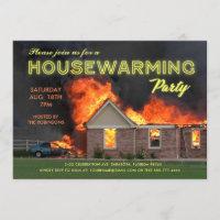 Funny Housewarming Party Invitations | En Fuego