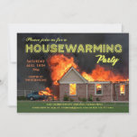 Funny Housewarming Party Invitations | En Fuego at Zazzle