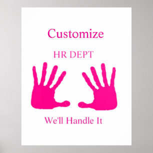 Funny HR Dept Humor Thunder_Cove Poster