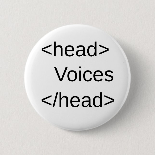 Funny HTML-Voices in my </head> Button (Front)