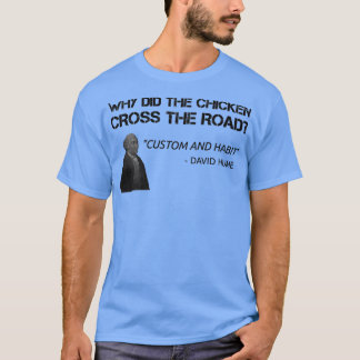 Funny Hume Philosophy Teacher Student Philosopher T-Shirt