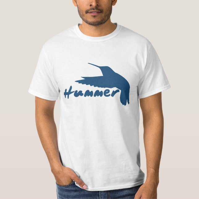 Funny Hummer Hummingbird T-Shirt (Front)