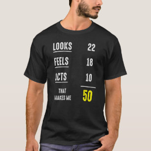 Funny Humor Hilarious 50th Birthday Outfit For Wom T-Shirt
