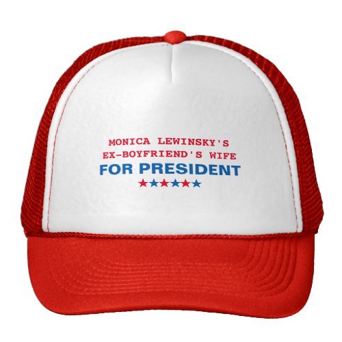 i Smiled You: Hillary Clinton For President | Funny Trucker Hat