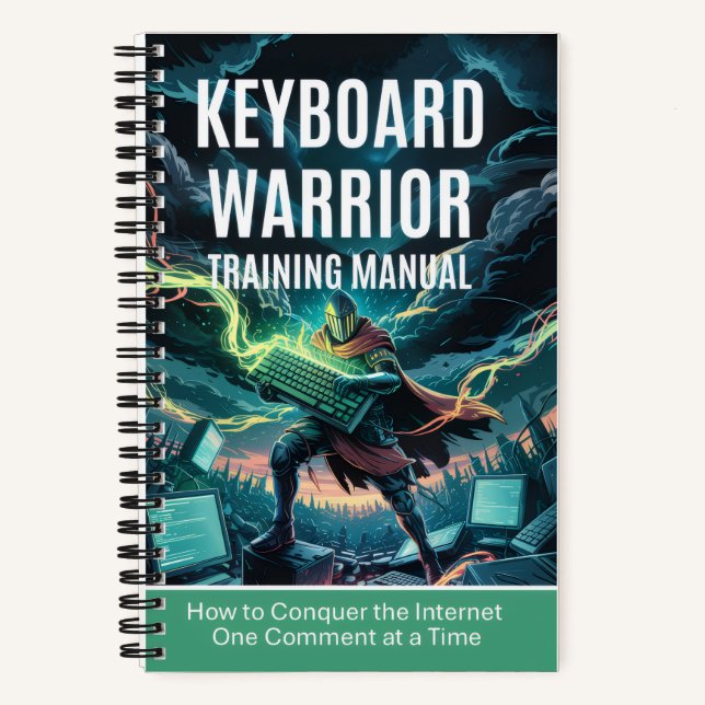 Funny Humor Notebook for Gamers (Front)