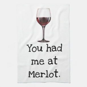 Funny Humor Wine Kitchen Towels Towel