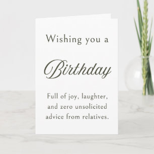 Funny Humorous Birthday Greeting Card  Jewish 