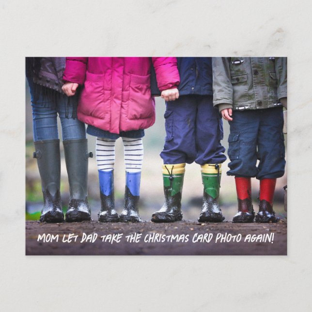 Funny Humorous Christmas Holiday Family (Front)