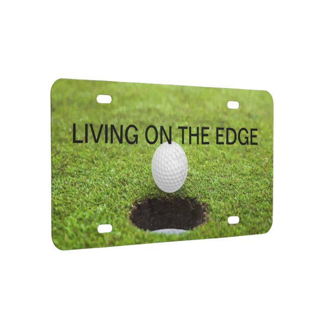 Funny Humorous Golf Theme Car  License Plate (Right)