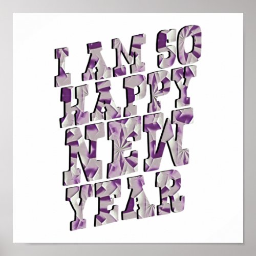 funny humorous happy new year sayings poster