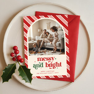 Funny Humorous Kid Children Family Photo Christmas Holiday Card