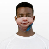 funny humour novelty joke baby adult cloth face mask (Worn)